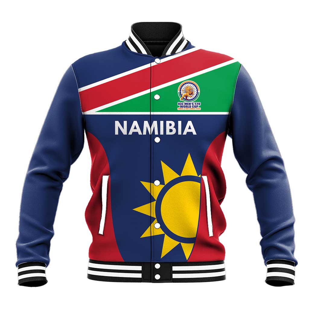 Custom Namibia Cricket Spirit 2026 Baseball Jacket World T20 Edition - Wonder Print Shop