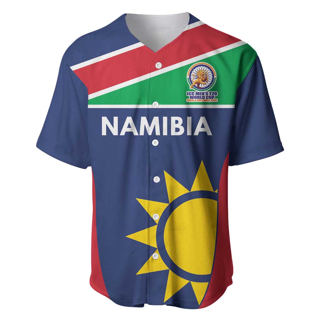 Custom Namibia Cricket Spirit 2026 Baseball Jersey World T20 Edition - Wonder Print Shop