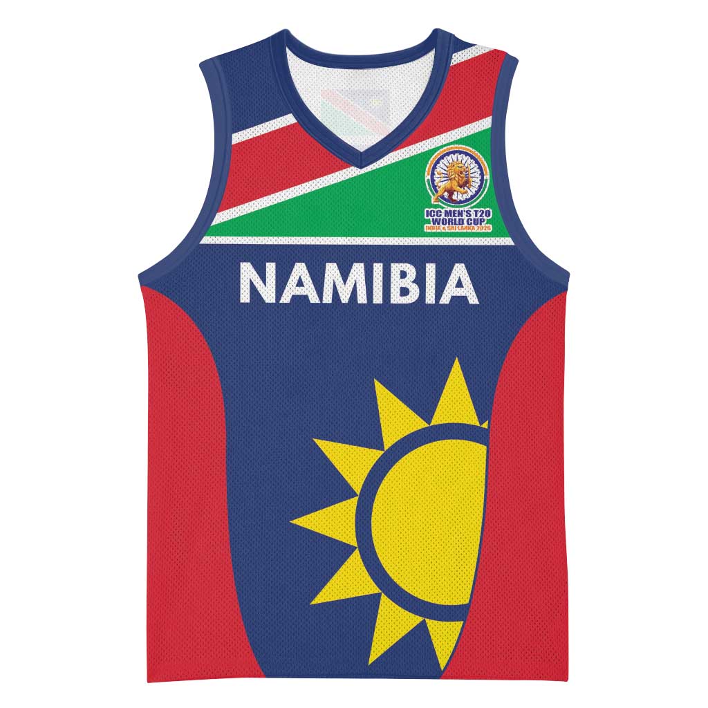 Custom Namibia Cricket Spirit 2026 Basketball Jersey World T20 Edition - Wonder Print Shop