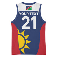 Custom Namibia Cricket Spirit 2026 Basketball Jersey World T20 Edition - Wonder Print Shop