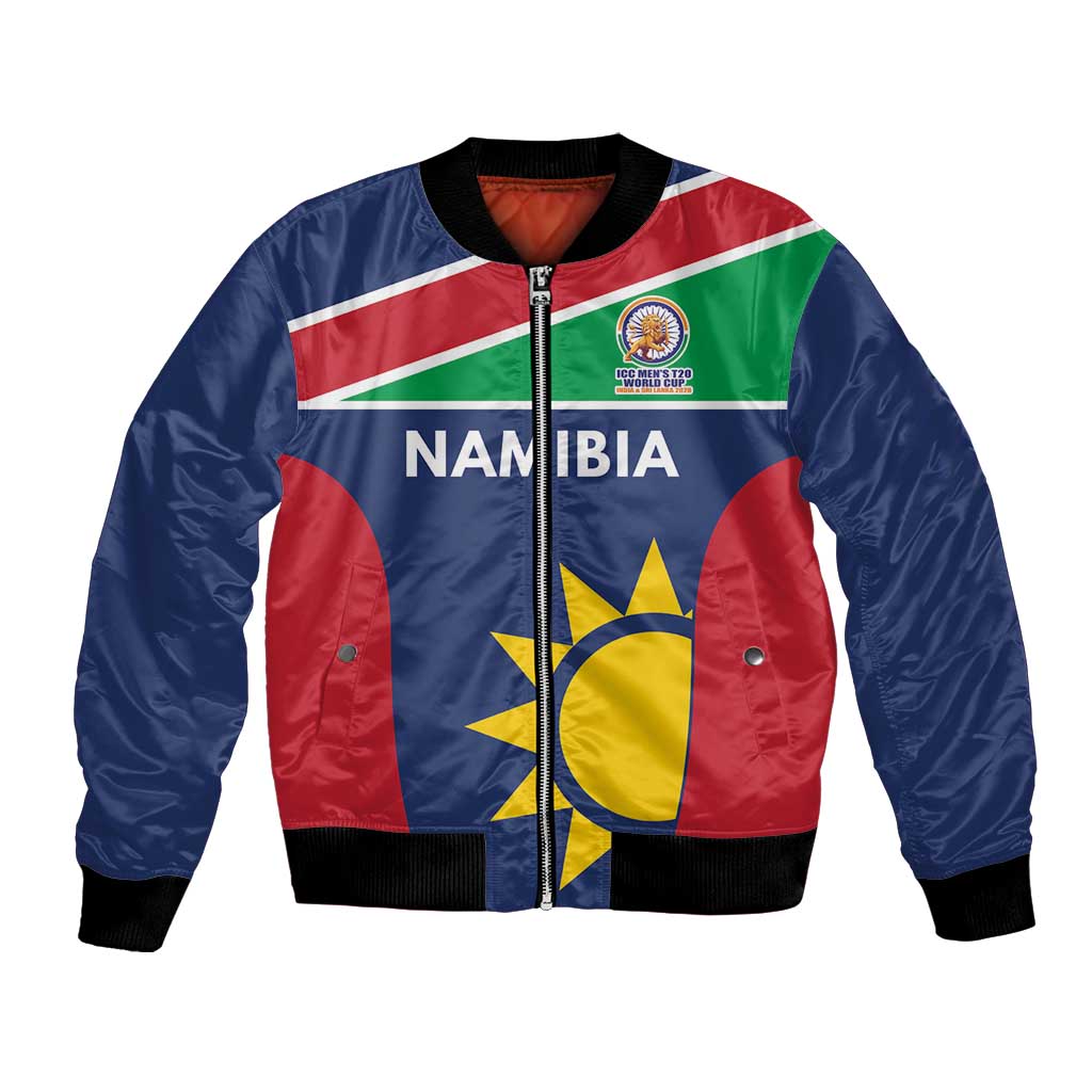 Custom Namibia Cricket Spirit 2026 Bomber Jacket World T20 Edition - Wonder Print Shop