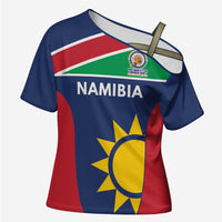 Custom Namibia Cricket Spirit 2026 Cross Shoulder Shirt World T20 Edition - Wonder Print Shop