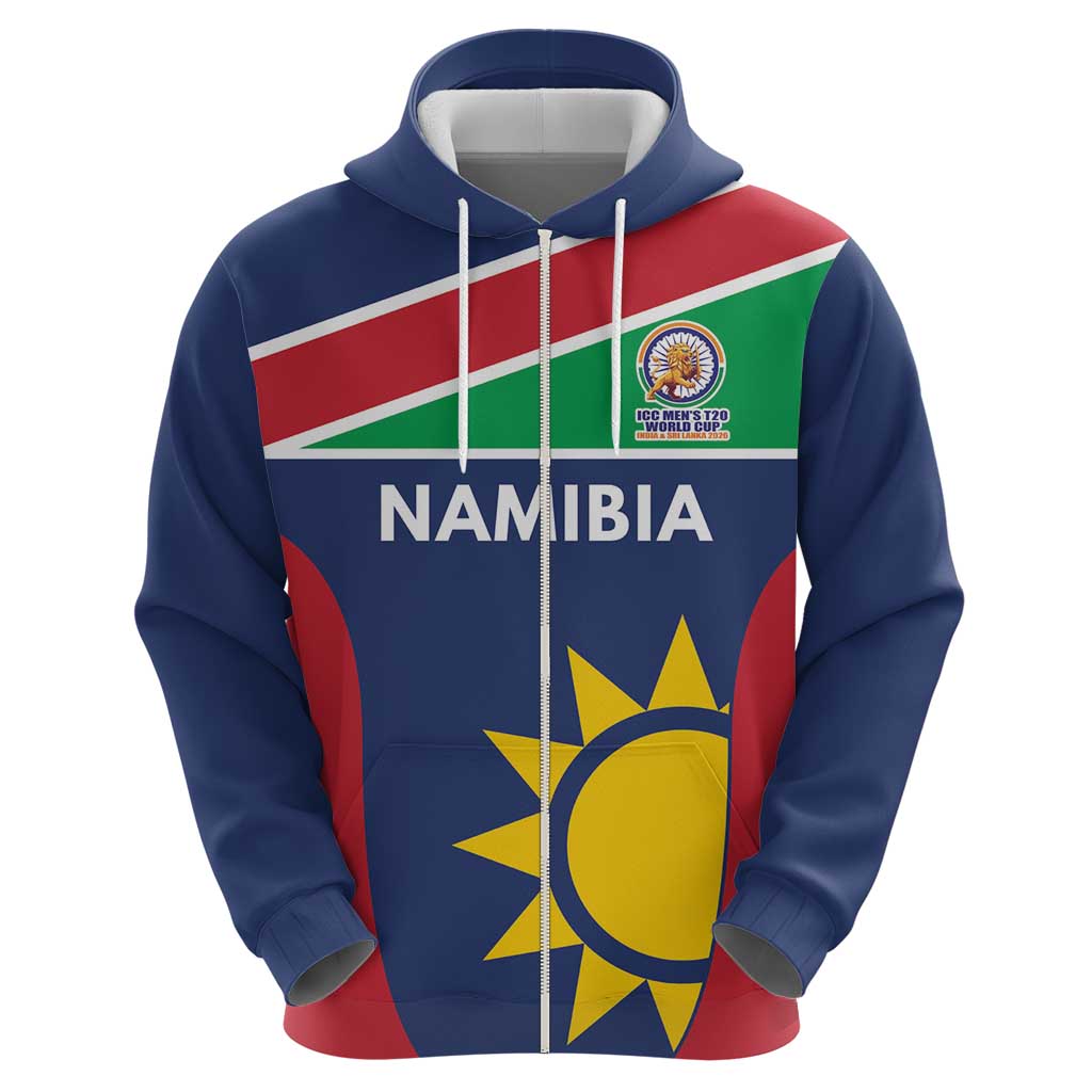 Custom Namibia Cricket Spirit 2026 Hoodie World T20 Edition - Wonder Print Shop