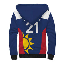Custom Namibia Cricket Spirit 2026 Sherpa Hoodie World T20 Edition - Wonder Print Shop