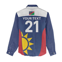 Custom Namibia Cricket Spirit 2026 Women Casual Shirt World T20 Edition - Wonder Print Shop