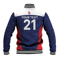 Custom Nepal Cricket Spirit 2026 Baseball Jacket World T20 Edition - Wonder Print Shop