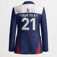 Custom Nepal Cricket Spirit 2026 Blazer World T20 Edition - Wonder Print Shop