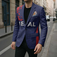 Custom Nepal Cricket Spirit 2026 Blazer World T20 Edition - Wonder Print Shop