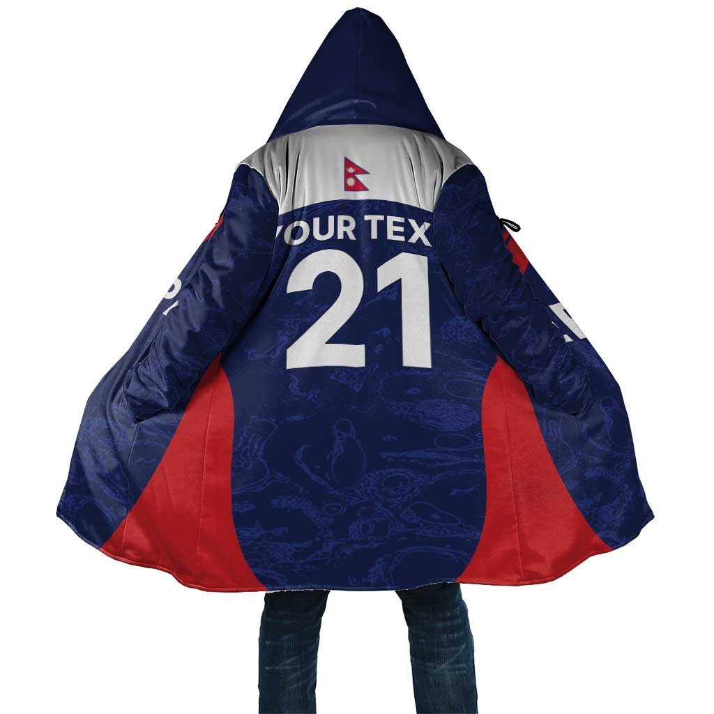 Custom Nepal Cricket Spirit 2026 Cloak World T20 Edition - Wonder Print Shop