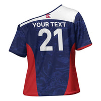 Custom Nepal Cricket Spirit 2026 Cross Shoulder Shirt World T20 Edition - Wonder Print Shop