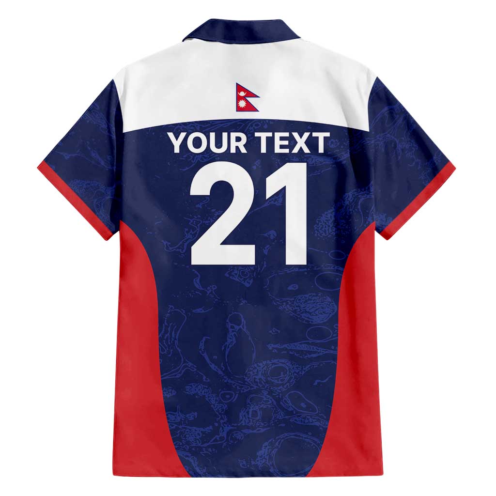 Custom Nepal Cricket Spirit 2026 Hawaiian Shirt World T20 Edition - Wonder Print Shop