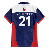 Custom Nepal Cricket Spirit 2026 Hawaiian Shirt World T20 Edition - Wonder Print Shop