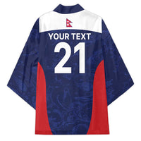 Custom Nepal Cricket Spirit 2026 Kimono World T20 Edition - Wonder Print Shop
