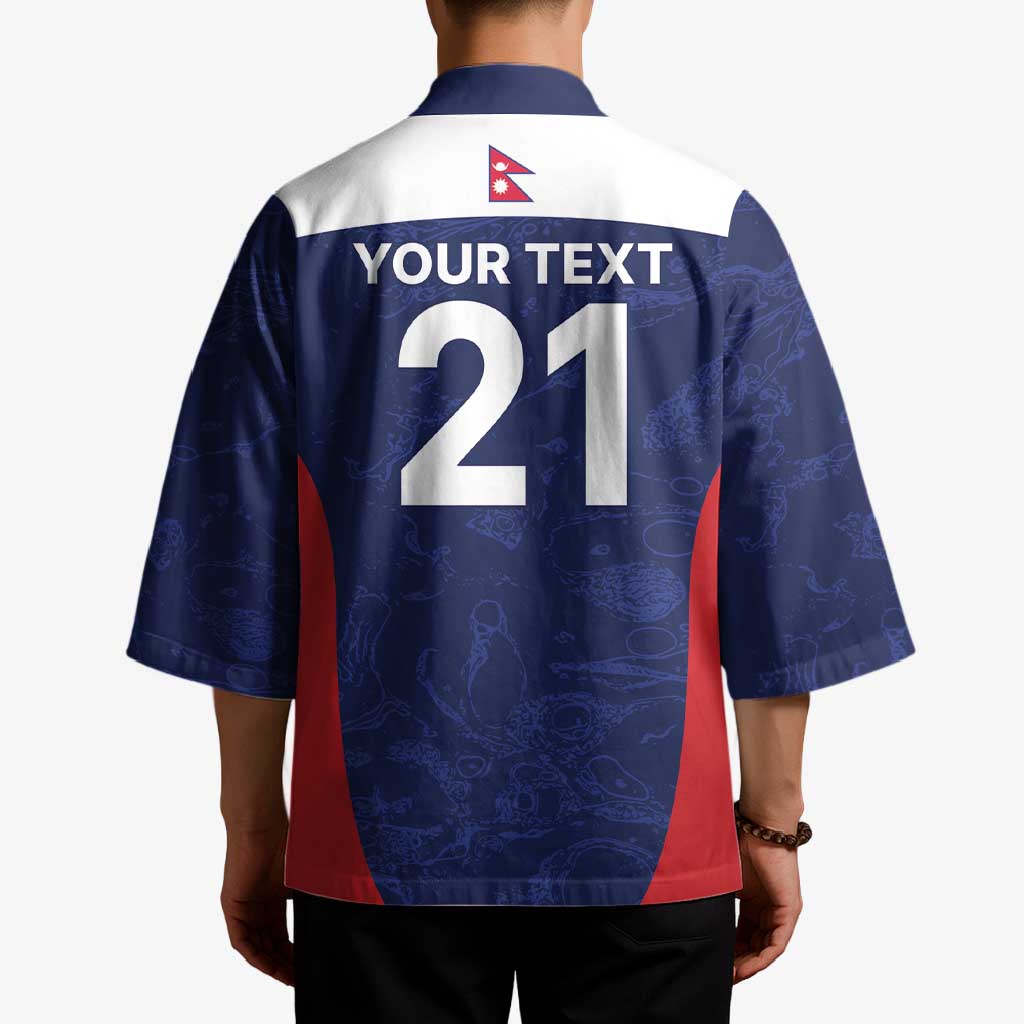 Custom Nepal Cricket Spirit 2026 Kimono World T20 Edition - Wonder Print Shop
