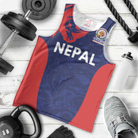Custom Nepal Cricket Spirit 2026 Men Tank Top World T20 Edition - Wonder Print Shop