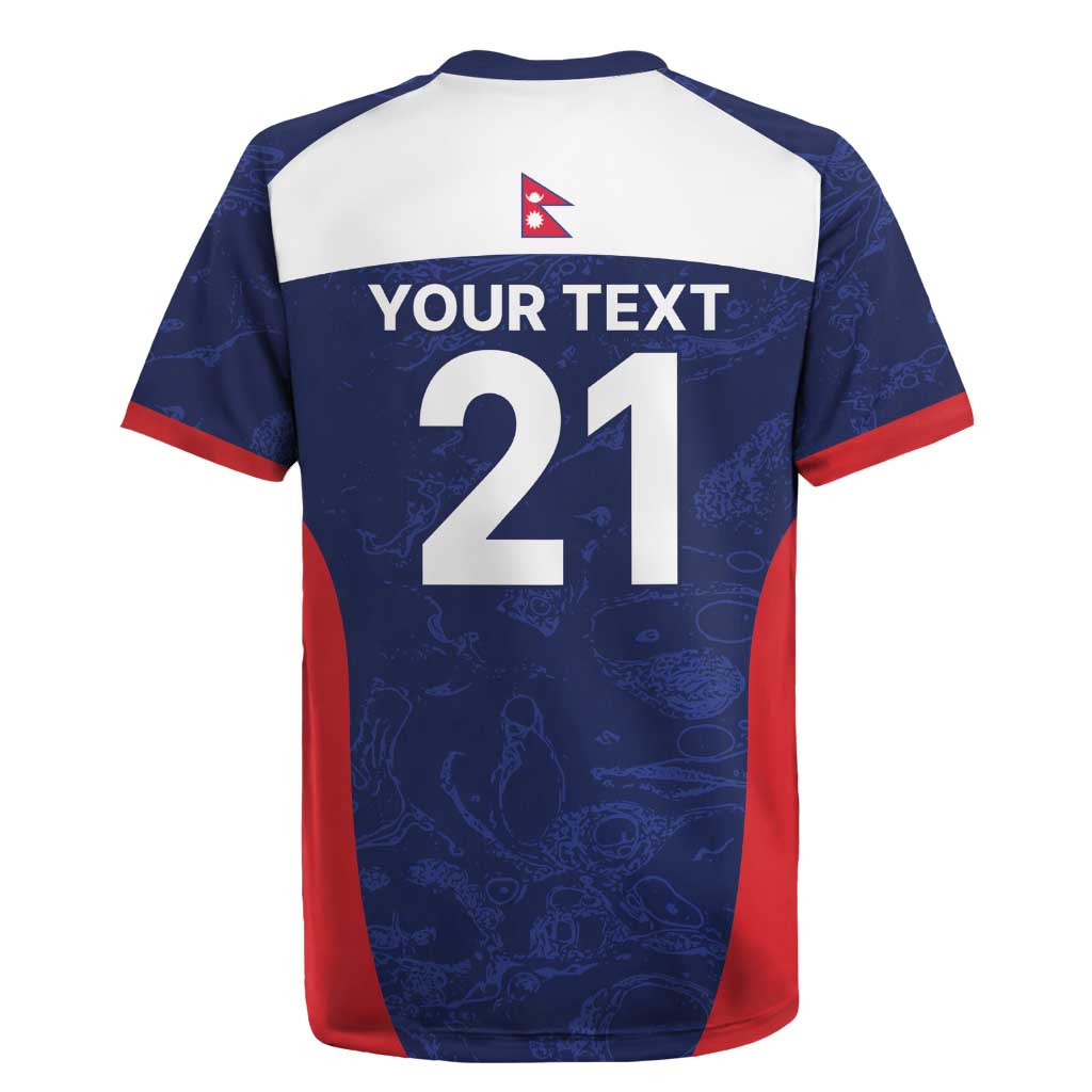 Custom Nepal Cricket Spirit 2026 Rugby Jersey World T20 Edition - Wonder Print Shop