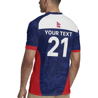 Custom Nepal Cricket Spirit 2026 Rugby Jersey World T20 Edition - Wonder Print Shop