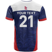 Custom Nepal Cricket Spirit 2026 T Shirt World T20 Edition - Wonder Print Shop