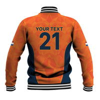 Custom Netherlands Cricket Spirit 2026 Baseball Jacket World T20 Edition - Wonder Print Shop