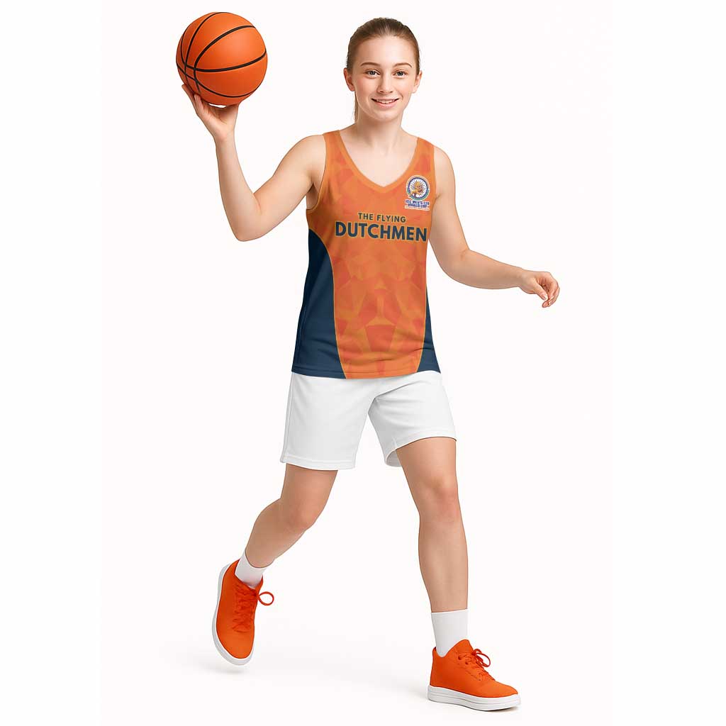 Custom Netherlands Cricket Spirit 2026 Basketball Jersey World T20 Edition - Wonder Print Shop