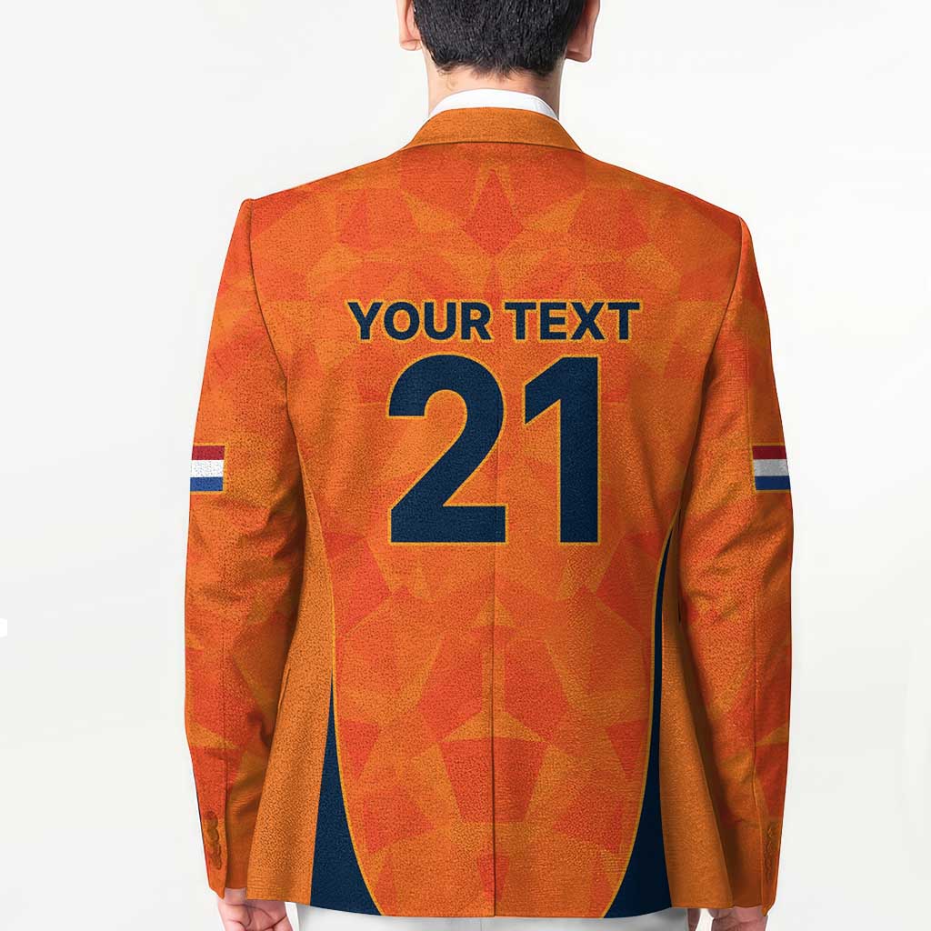 Custom Netherlands Cricket Spirit 2026 Blazer World T20 Edition - Wonder Print Shop