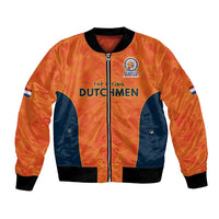 Custom Netherlands Cricket Spirit 2026 Bomber Jacket World T20 Edition - Wonder Print Shop