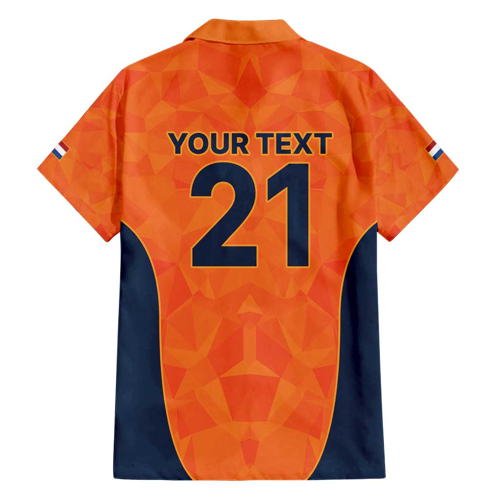 Custom Netherlands Cricket Spirit 2026 Hawaiian Shirt World T20 Edition - Wonder Print Shop