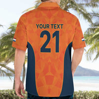 Custom Netherlands Cricket Spirit 2026 Hawaiian Shirt World T20 Edition - Wonder Print Shop