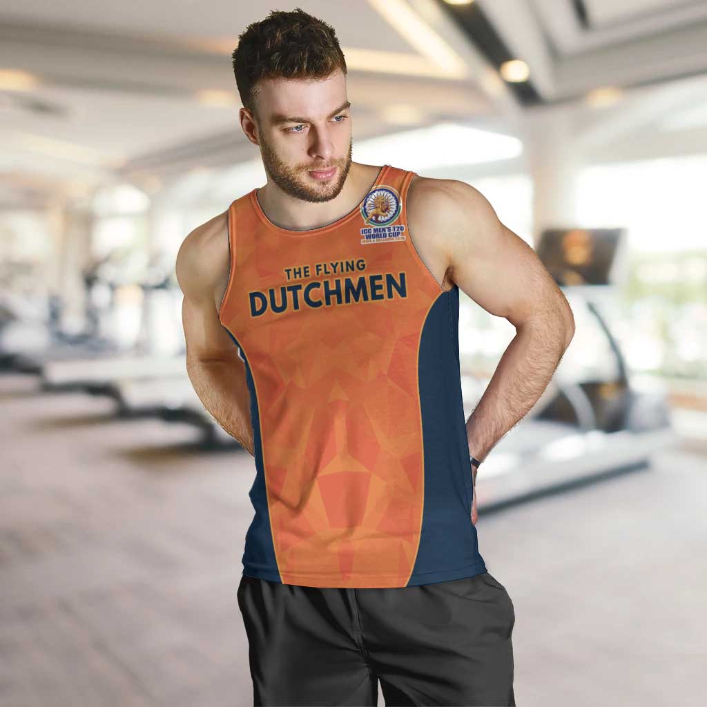 Custom Netherlands Cricket Spirit 2026 Men Tank Top World T20 Edition - Wonder Print Shop