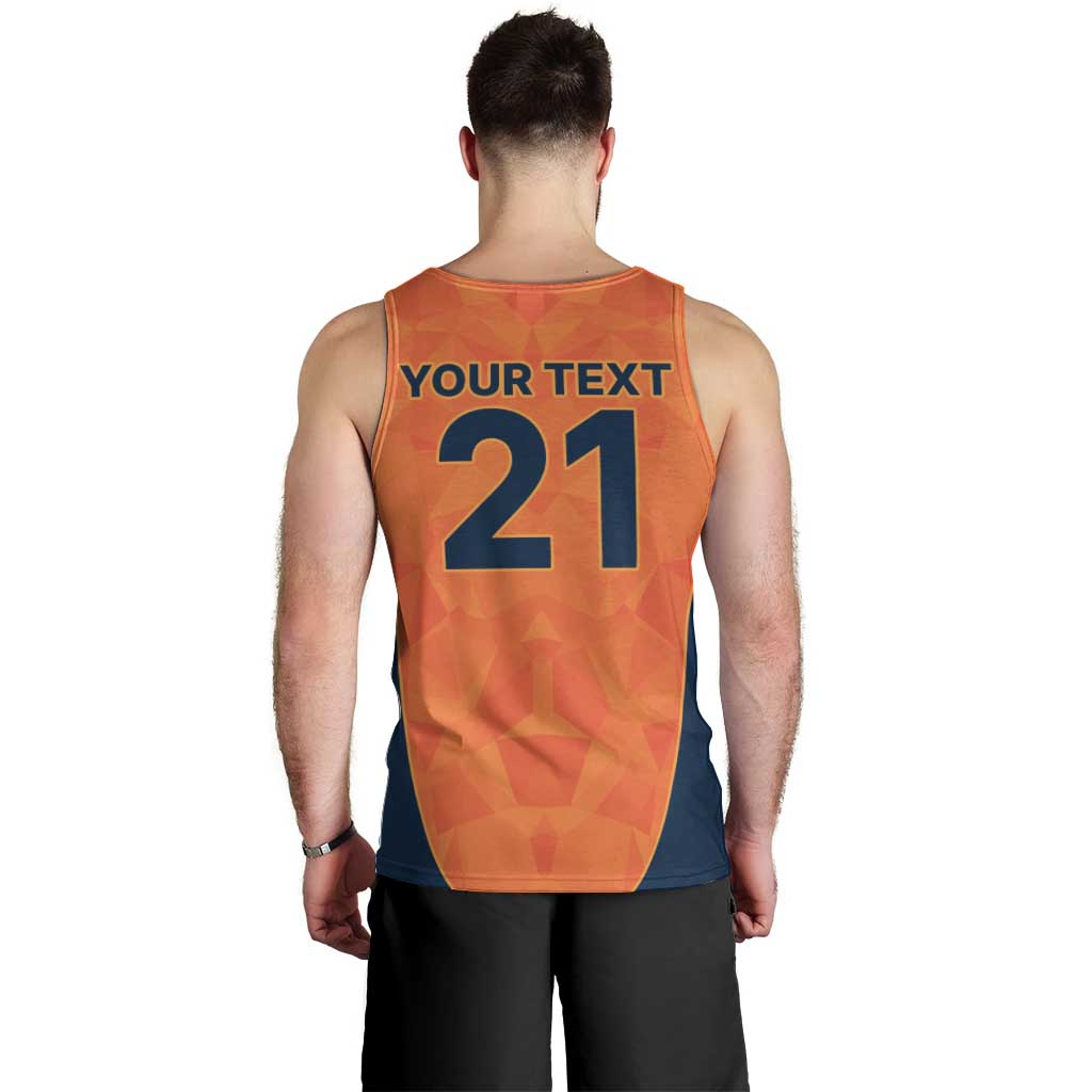 Custom Netherlands Cricket Spirit 2026 Men Tank Top World T20 Edition - Wonder Print Shop