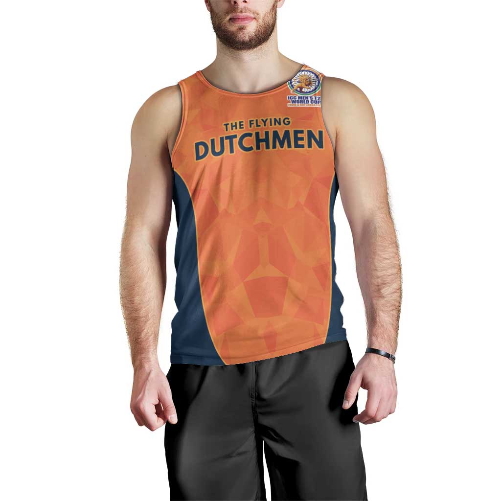 Custom Netherlands Cricket Spirit 2026 Men Tank Top World T20 Edition - Wonder Print Shop