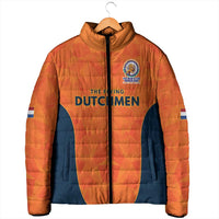 Custom Netherlands Cricket Spirit 2026 Padded Jacket World T20 Edition - Wonder Print Shop