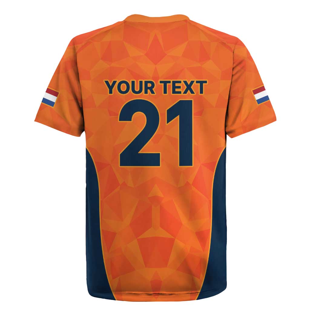 Custom Netherlands Cricket Spirit 2026 Rugby Jersey World T20 Edition - Wonder Print Shop