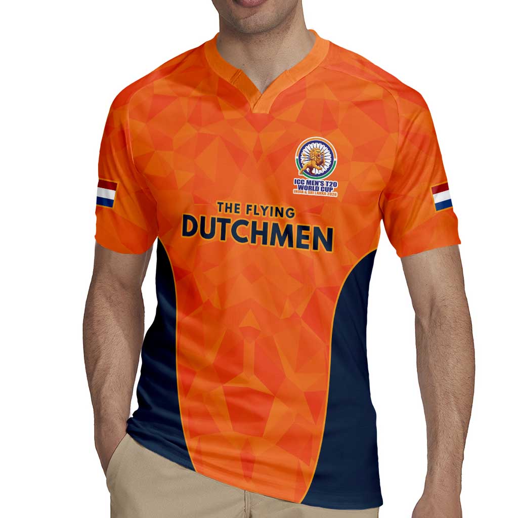 Custom Netherlands Cricket Spirit 2026 Rugby Jersey World T20 Edition - Wonder Print Shop