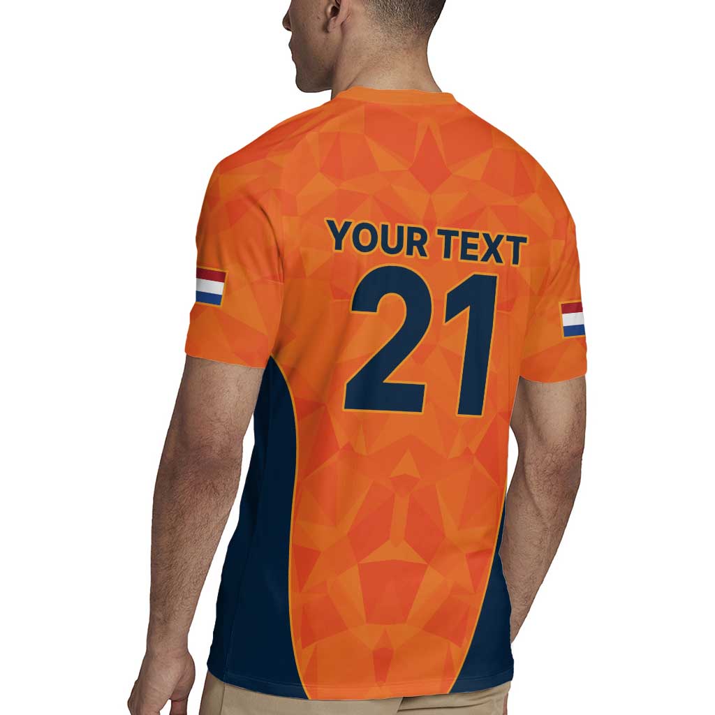 Custom Netherlands Cricket Spirit 2026 Rugby Jersey World T20 Edition - Wonder Print Shop
