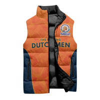 Custom Netherlands Cricket Spirit 2026 Sleeveless Puffer Jacket World T20 Edition - Wonder Print Shop