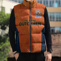 Custom Netherlands Cricket Spirit 2026 Sleeveless Puffer Jacket World T20 Edition - Wonder Print Shop