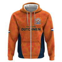 Custom Netherlands Cricket Spirit 2026 Zip Hoodie World T20 Edition - Wonder Print Shop