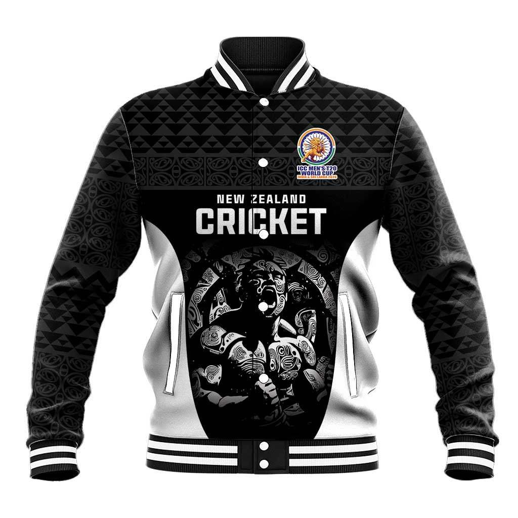 Custom New Zealand Cricket Spirit 2026 Baseball Jacket World T20 Edition - Wonder Print Shop