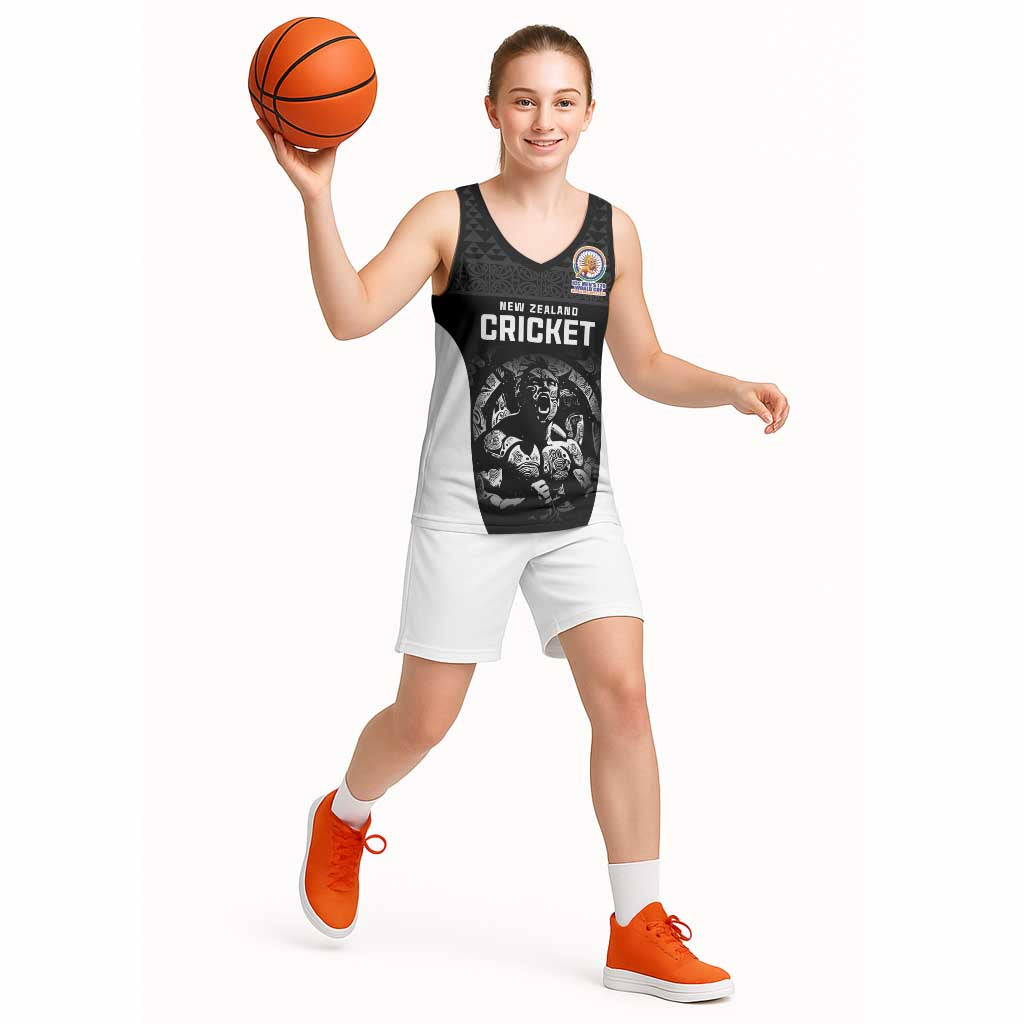 Custom New Zealand Cricket Spirit 2026 Basketball Jersey World T20 Edition - Wonder Print Shop