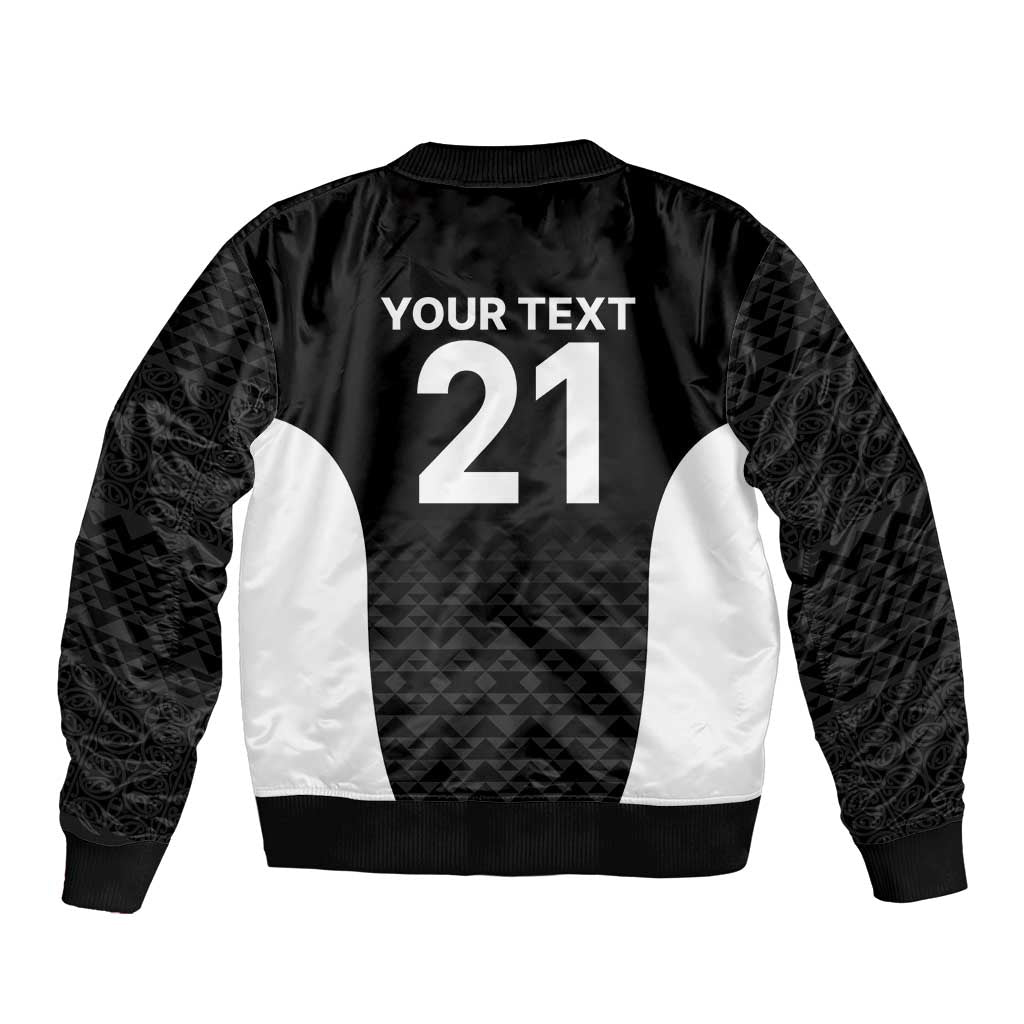Custom New Zealand Cricket Spirit 2026 Bomber Jacket World T20 Edition - Wonder Print Shop