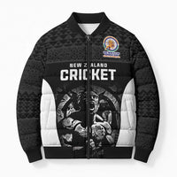 Custom New Zealand Cricket Spirit 2026 Bomber Puffer Jacket World T20 Edition - Wonder Print Shop