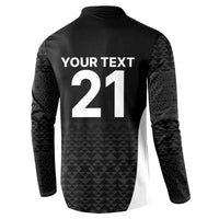 Custom New Zealand Cricket Spirit 2026 Button Sweatshirt World T20 Edition - Wonder Print Shop