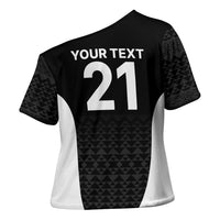Custom New Zealand Cricket Spirit 2026 Cross Shoulder Shirt World T20 Edition - Wonder Print Shop