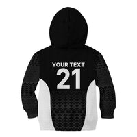 Custom New Zealand Cricket Spirit 2026 Kid Hoodie World T20 Edition - Wonder Print Shop