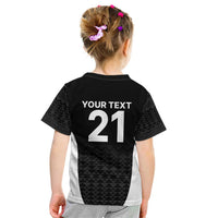 Custom New Zealand Cricket Spirit 2026 Kid T Shirt World T20 Edition - Wonder Print Shop