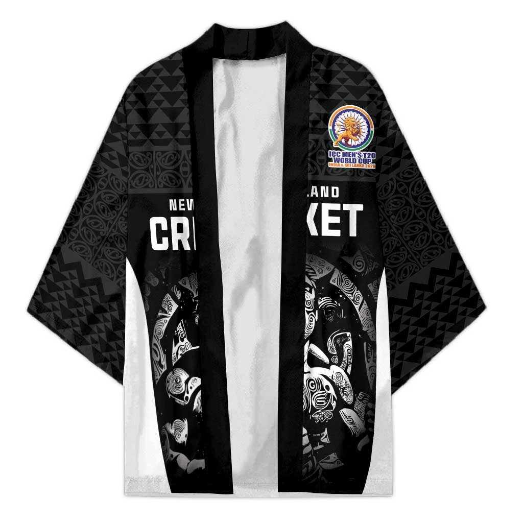 Custom New Zealand Cricket Spirit 2026 Kimono World T20 Edition - Wonder Print Shop