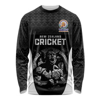 Custom New Zealand Cricket Spirit 2026 Long Sleeve Shirt World T20 Edition - Wonder Print Shop