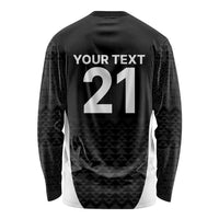 Custom New Zealand Cricket Spirit 2026 Long Sleeve Shirt World T20 Edition - Wonder Print Shop