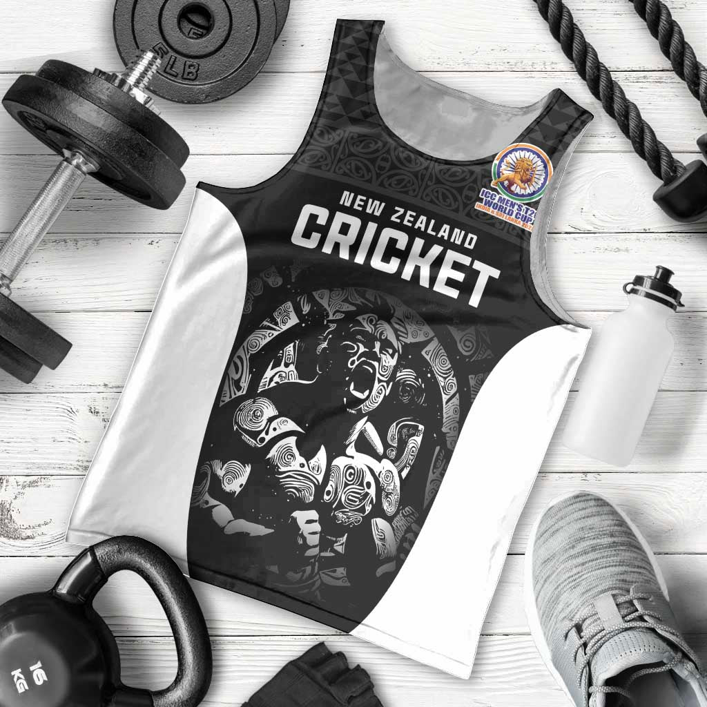 Custom New Zealand Cricket Spirit 2026 Men Tank Top World T20 Edition - Wonder Print Shop